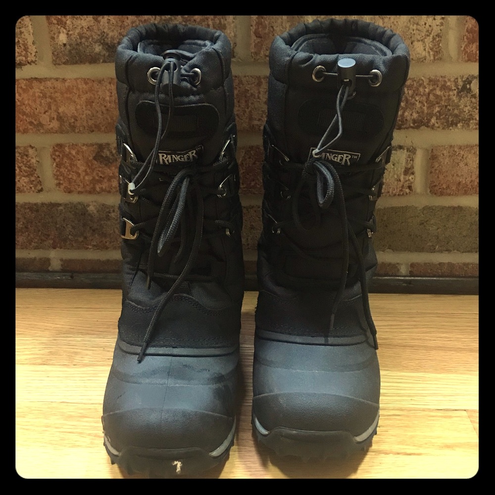 Ranger thermolite boots boys mens size 7 black